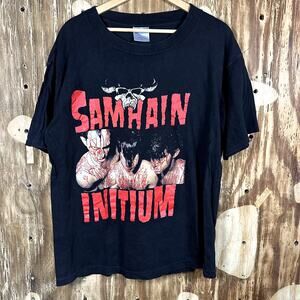 Samhain Initium Danzig Band Shirt 1990 XL Brockum 22x27
